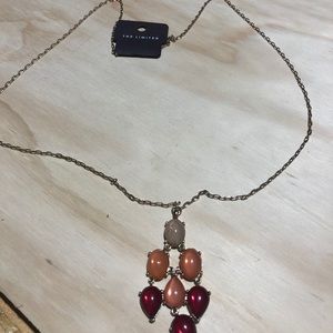 4/$15 The Limited Long Colorful Necklace